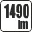 Svetelný tok v lumenoch - 1490 lm