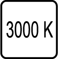 3000 K - Tepl� biele svetlo