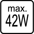 Maxim�lny pr�kon 42W