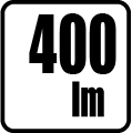 Svetelný tok v lumenoch - 400 lm