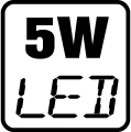 Príkon LED 5W