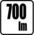 Svetelný tok v lumenoch - 700 lm