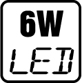 Príkon LED 6W