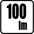 Svetelný tok v lumenoch - 100 lm