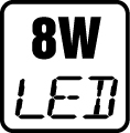 Príkon LED 8W