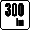Svietivosť v lumenoch - 300 lm