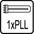 Typ objímky / pätice 1xPLL