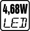 LED 4,68W
