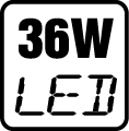 Príkon LED 36W