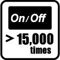 On/Off 15 000 krát