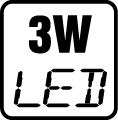Príkon LED 3W