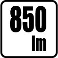 Svetelný tok v lumenoch - 850lm
