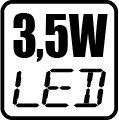 Príkon LED 3,5W