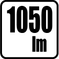 Svetelný tok v lumenoch - 1050 lm