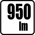 Svetelný tok v lumenoch - 950lm