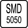 Typ LED čipu - SMD 5050LED čip