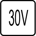 Napätie 30V