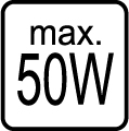 Maxim�lny pr�kon 50W