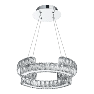 КРИСТАЛЕН ПОЛИЛЕЙ LUXERA, SANTANA LED 62428