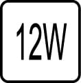 12W