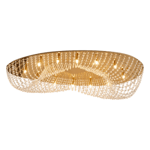 КРИСТАЛЕН ПЛАФОН LUXERA, ELIPTHON GOLD 62442