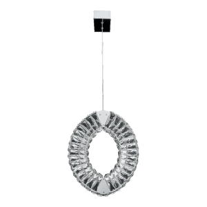 КРИСТАЛЕН ПЕНДЕЛ LUXERA, SMIRRA LED 64390