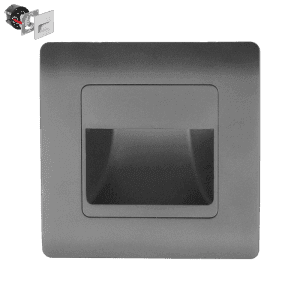 ЛУНА ЗА ВГРАЖДАНЕ В СТЪПАЛА/СТЕНА EMITHOR, STEP LIGHT SINGLE VERSION 70439