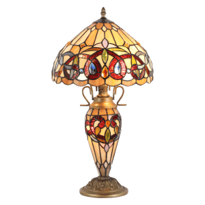 НАСТОЛНА ЛАМПА PREZENT, TIFFANY XXI. 1706