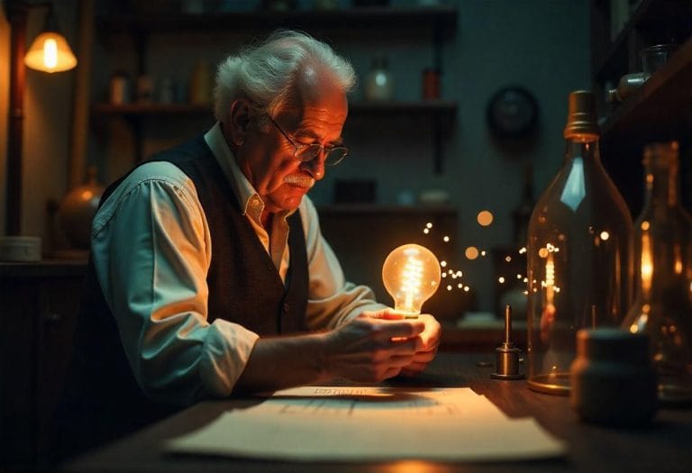 Томас Едисон и неговата крушка