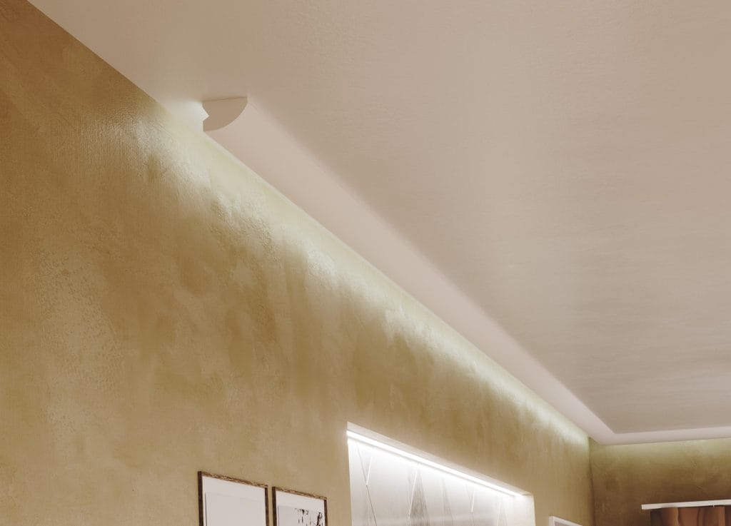 ДЕКОРАТИВЕН ПРОФИЛ ЗА СКРИТО LED ОСВЕТЛЕНИЕ RAY decor, RL120