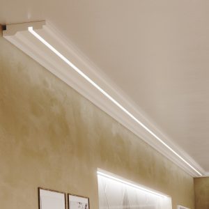 ДЕКОРАТИВЕН ПРОФИЛ ЗА ВГРАДЕНО LED ОСВЕТЛЕНИЕ RAY decor, RP114 - таван