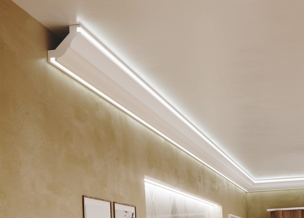 ДЕКОРАТИВЕН ПРОФИЛ ЗА ВГРАДЕНО LED ОСВЕТЛЕНИЕ RAY decor, RP131