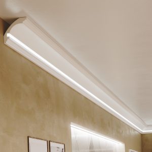 ДЕКОРАТИВЕН ПРОФИЛ ЗА ВГРАДЕНО LED ОСВЕТЛЕНИЕ RAY decor, RP152-стена