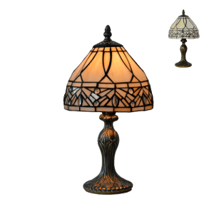 НАСТОЛНА ЛАМПА PREZENT, TIFFANY XXIV. 242