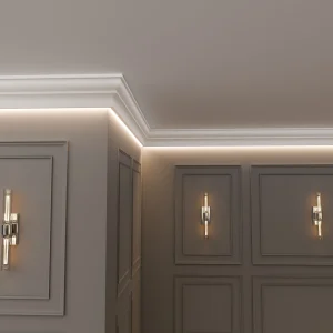 ДЕКОРАТИВЕН ПРОФИЛ ЗА ВГРАДЕНО LED ОСВЕТЛЕНИЕ RAY decor, RP133_визуализация_от BGSVETLINA.com