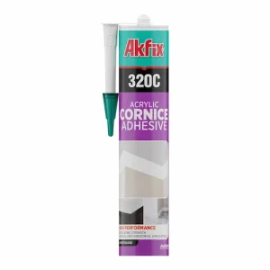 ЛЕПИЛО ЗА МОНТАЖ НА LED КОРНИЗИ И ДЕКОРАТИВНИ ПРОФИЛИ AKFIX 320C